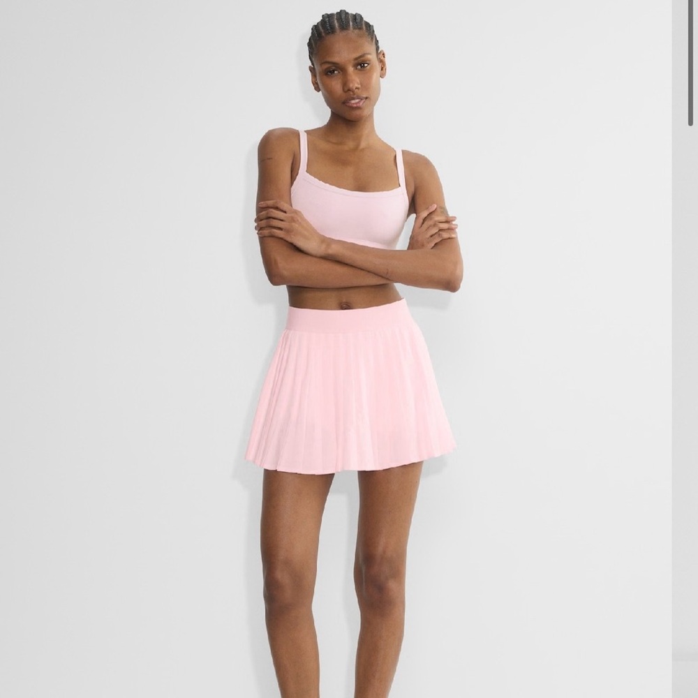 Aritzia Light Pink Skater Skirt